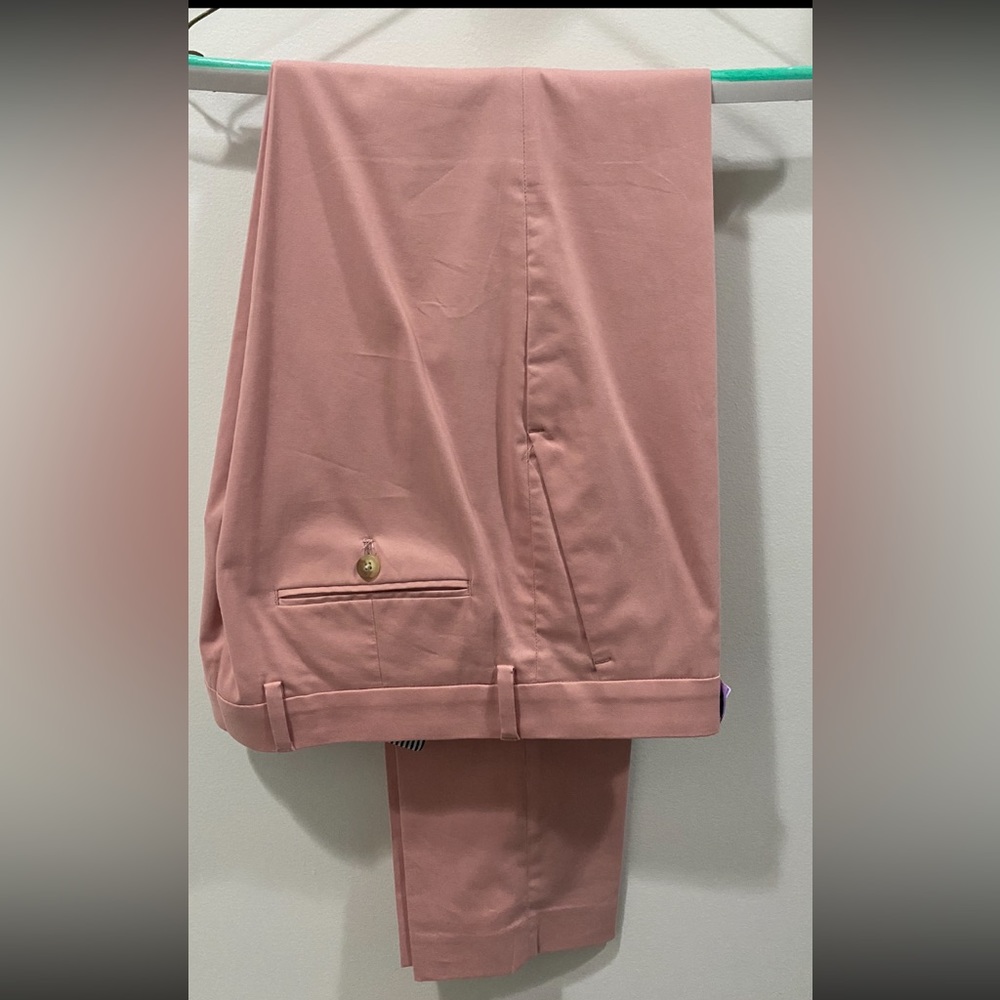 EXPRESS MEN’S Extra Slim Fit with Stretch.Dress Pants. 30x32. Pale Pink/Salmon.